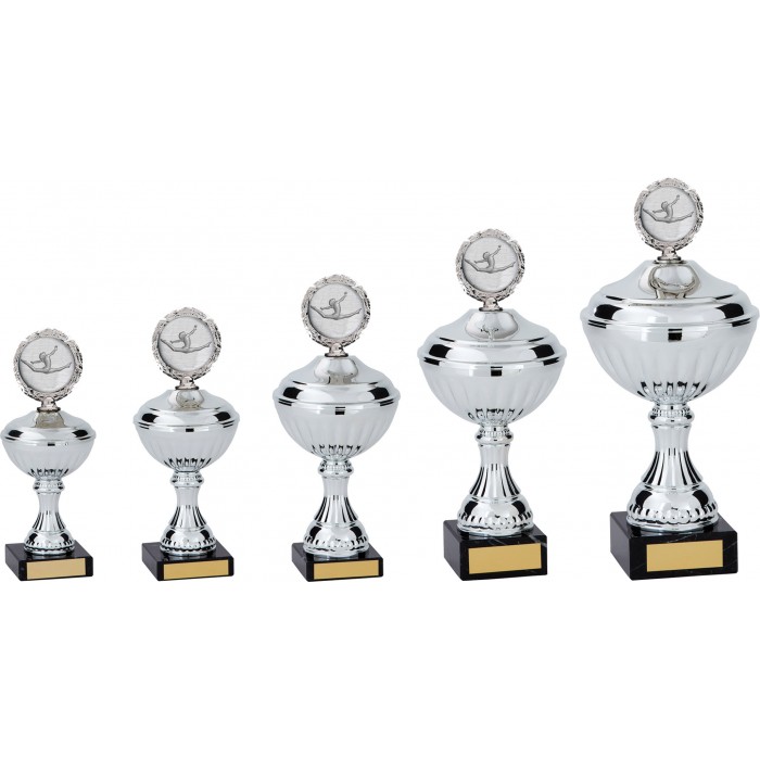 GYMNASTICS CUP WITH CHOICE OF CENTRE  - AVAILABLE IN 5 SIZES